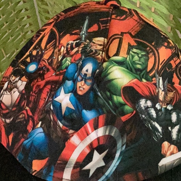 🦸NWOT “ Marvel Avengers Cap “Just Way Too Awesome Unisex Hat Wardrobe Must 🦸 - Picture 7 of 10